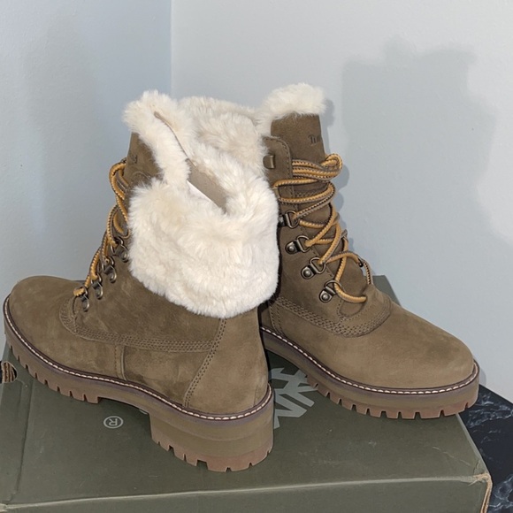 Timberland Courmayeur Valley Snow Boot - Women's Size 7.5 M Waterproof AUTHENTIC - Picture 12 of 16